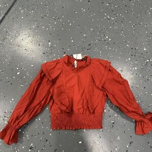Zara Red blouse